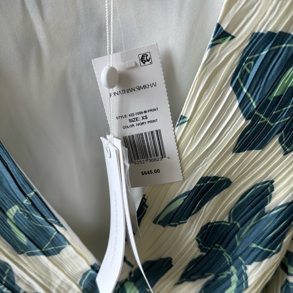 SIMKHAI LONDYN FLORAL CUTOUT MINI DRESS - Picture 4 of 4